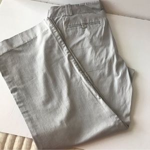 Ann Taylor Loft light gray Marisa pant in size 10. front & back pockets